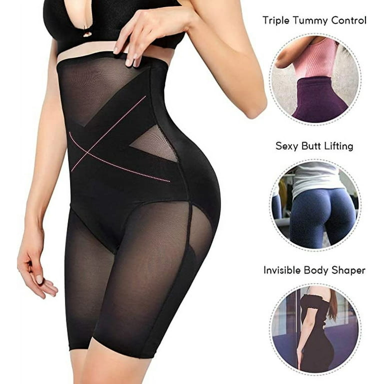 MOVWIN Tummy Control Shapewear for Women - Body Shaper Panties High Waisted  Shorts Black : : Clothing, Shoes & Accessories