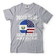 thumbnail image 5 of Proud To Be Salvadoran American Shirt El Salvador Patriotic Shirt El Salvador National Flag Tee (Large Navy Blue), 5 of 6