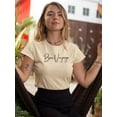 thumbnail image 2 of Bon Voyage Hand Drawn  T-Shirt Women -Image by Shutterstock, Female 5X-Large, 2 of 4
