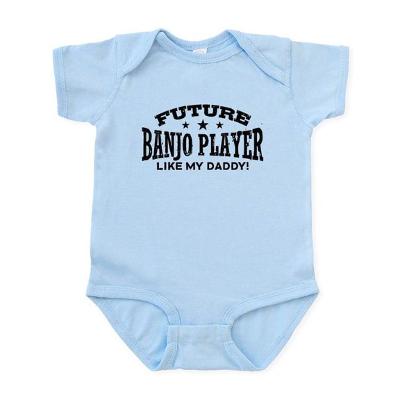 CafePress - Future Banjo Player Like My Daddy Infant Bodysuit - Baby Light Bodysuit, Size Newborn - 24 Months