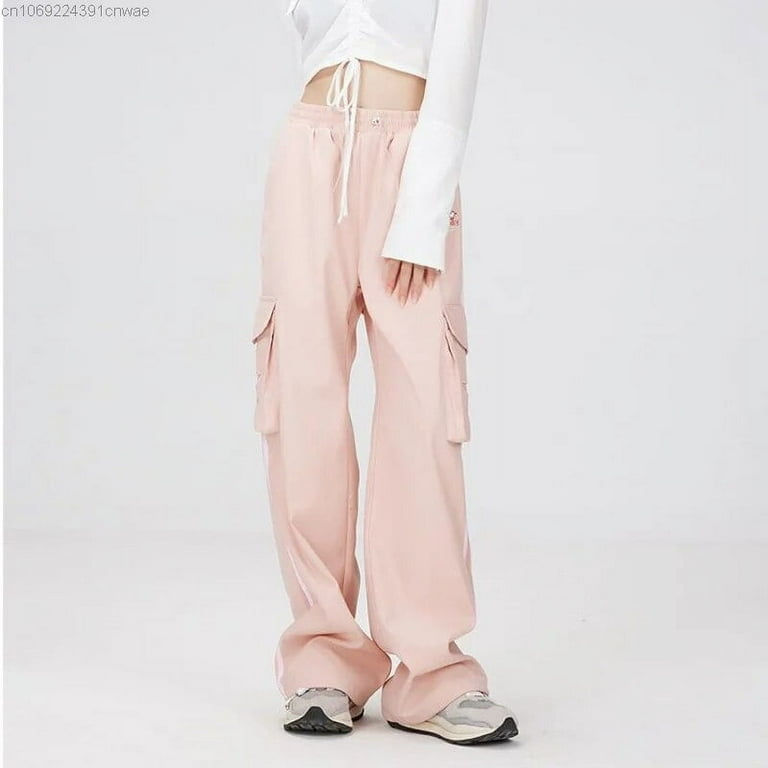 Sanrio Kuromi Melody Cargo Pants Women Cinnamoroll Casual