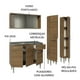 thumbnail image 4 of Madesa Gabinete de Cocina Integral Compacta 169 cm con Fregadero Emilly Rustic 11, 4 of 11