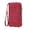 Wine, variant on Kcolen Men's and Women's Slim RFID Blocking Vertical Leather Wallet with Loose for Secure Daily Use