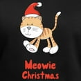 thumbnail image 3 of CafePress - Christmas Kitty Women's V Neck Dark T Shirt - Women's V-Neck Dark T-Shirt, 3 of 4