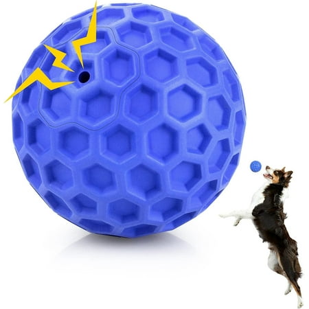 Tersalle Indestructible Squeaky Dog Balls,Interactive Dog Toys for Aggressive Chewers Large Breed for Relieving Anxiety,Outdoor Dog Toys Dog Water Toys