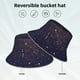 thumbnail image 2 of Balery Gold Black Glitter Sombreros para el sol para hombre y mujer, sombrero de pescador con UPF 50+, 2 of 6