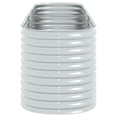 thumbnail image 6 of vidaXL Raised Garden Bed Raised Flower Bed Raised Garden Box Galvanized Steel, 6 of 9
