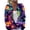 Purple Pink(Halloween Pumpkin), variant on Halloween Cardigan Sweaters for Women Funny Halloween Pumpkin Womens Sweaters Cardigan Knit Button Down Cropped Long Sleeve Fall Winter Holiday Plus Size Tunic Sweater Purple Pink 3XL