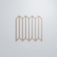 thumbnail image 5 of Ekena Millwork 11 3/8"W x 11 3/8"H x 1/4"T Small Conroe Decorative Fretwork Wood Wall Panels, Alder, 5 of 13