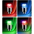 thumbnail image 4 of Luces De Rueda Coche Bicicleta Rueda Neumático Neumático Válvula Polvo Luz Radios Flash Luces Para Coche 2 Uds Rueda Luces Coche Bicicleta Rueda Neumático Neumático Válvula ANGGREK FA1034, 4 of 8