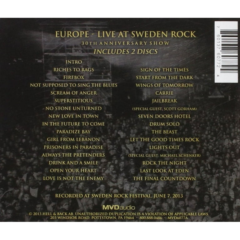 THE GOOD-BYE 30th anniversary live DVD THE GOOD-BEY 30th