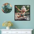 thumbnail image 3 of Kit Con Forma Especial Parcial 5D DIY Abuela 30x30cm, 3 of 9