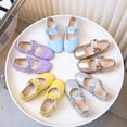 thumbnail image 6 of YunPes Girls Mary Jane Shoes Vintage Elegant Oxford Church Music Dress Shoes Toddler/Big Kids School Uniform Flats with Flower Ankle Strap, 6 of 6