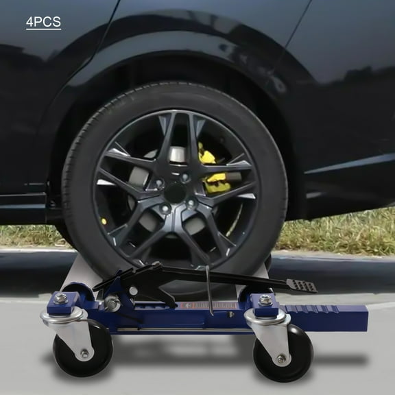 2Pcs 1300lbs Vehicle Repair Mover Car Moving Dolly Auto Wheel Tire Lift Dolly