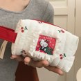 thumbnail image 1 of Neceser portátil HelloKitty de Sanrio, bolsa de almacenamiento con dibujos animados, bonito bolso de muñeca portátil de gran capacidad, regalo, 1 of 5