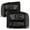 Smoke Lens With Black Housing, variant on AKKON - For Black Smoke 99-04 F-Series Superduty 00-04 Excursion Headlights Front Lamps Replacement Pair