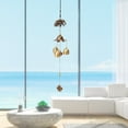 thumbnail image 5 of Metal Wind Chime Elephant Pendant Garden Home for Family Outdoor Door Decoration, 5 of 6