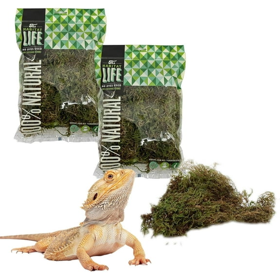 Quality Growers The Habitat Life - Natural Deco Moss (Bundle, Small)