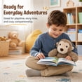 thumbnail image 4 of YSZZYSM Weighted Stuffed Monkey, Cute Plush for Emotional Support, Soft Monkey Stuffed Animal Gift for Kids, 4 of 8