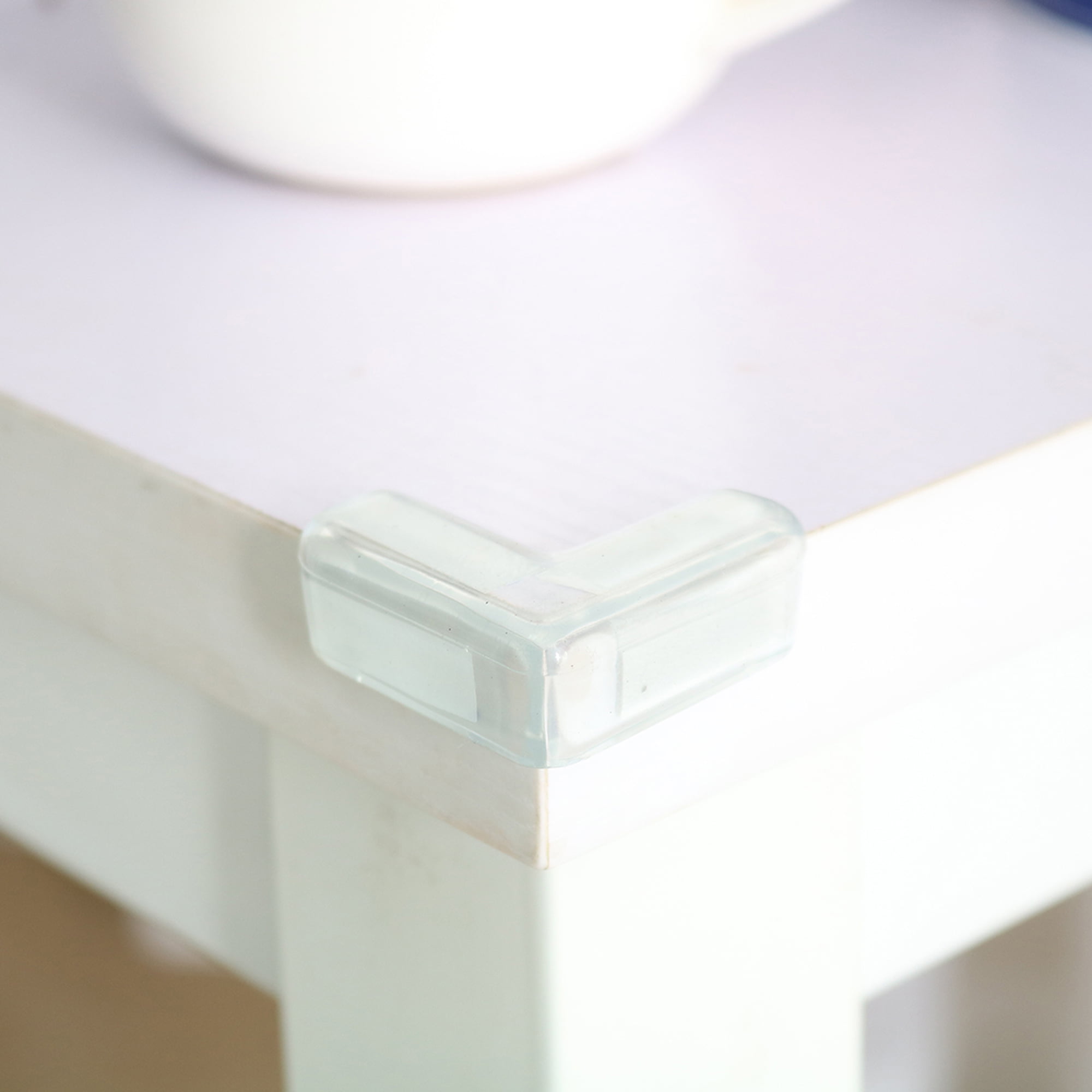 Sindhia 4 Pcs U Shape Glass Table Corner Protector Essential