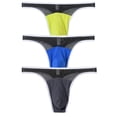 thumbnail image 2 of TANBOM Men Comfortable Briefs Soft Bulge Pouch Breathable Underpants Blue+Yellow+Dark Grey XL, 2 of 6