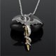 thumbnail image 4 of Luminous Jewelry Dragon Sword Pendant Necklace Dark Anime Necklace, 4 of 5