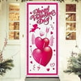 thumbnail image 4 of Valentine's Day Door Cover Decoration Background for Festive Home Entrance and Interior Party, 4 of 6