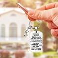 thumbnail image 4 of BAYAIXZ To My Nephew Never forget I Love You Christmas ornaments 26 Letters Keychain (S,One Size), 4 of 5