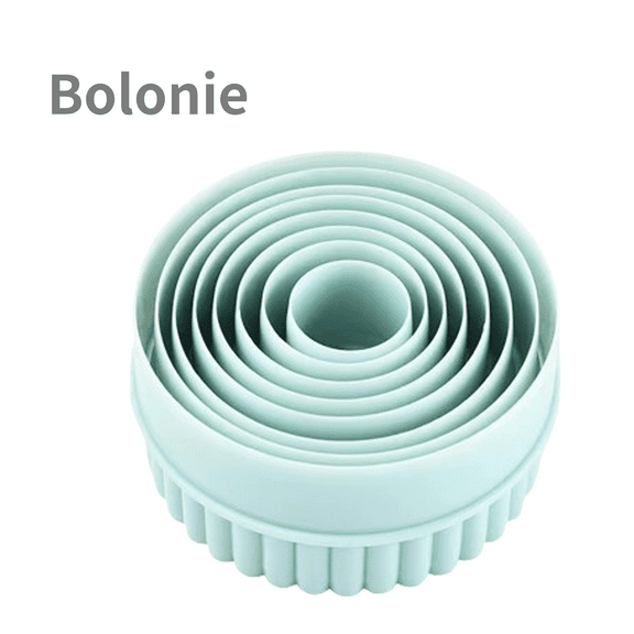 Cookie Cutters, 8 PCS Ideal Biscuit Cutter Tool, Highly Versatile Round & Circle Cutter, Perfect for Creating Unique Shaped Biscuits and Cookies