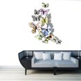 thumbnail image 1 of 3D Insect Wall Sticker Living Room 5 3 1 Bedroom Adhesive 3D Wall Paper PVC Decal Home Decoration, 1 of 6