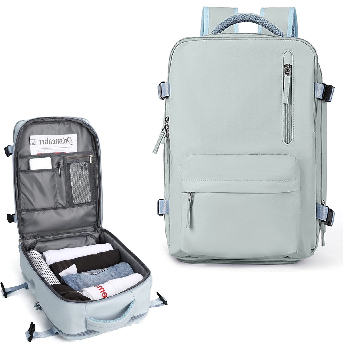 Travel Backpack for Men Women 16 Inch Flight Approved Carry on Backpack