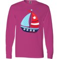 thumbnail image 3 of Inktastic Sailing Boat, Sailor, Sailing, Sails, Boat, Ship Long Sleeve T-Shirt, 3 of 5