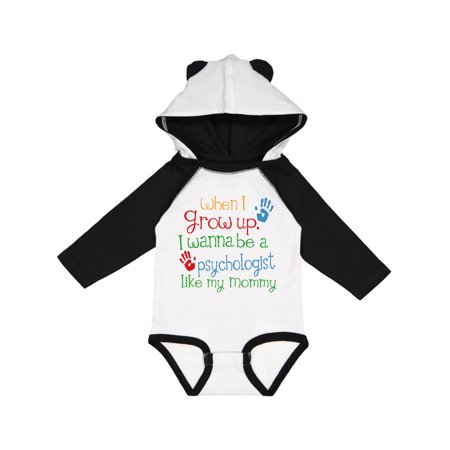 

Inktastic Psychologist like Mommy Gift Baby Boy or Baby Girl Long Sleeve Bodysuit