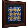 thumbnail image 2 of Trademark Fine Art "Houndstooth III" Canvas Art by Color Bakery Black Matte, Wood Frame, 2 of 4