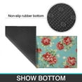 thumbnail image 6 of Pioneer Flower Floral Print Pattern Kitchen Rugs Sets Of 2,Anti Fatigue Kitchen Mat Rugs Non Slip Washable,Decorative Kitchen Floor Mats for Kitchen,Sink,Laundry,17"x30"+17"x47", 6 of 7