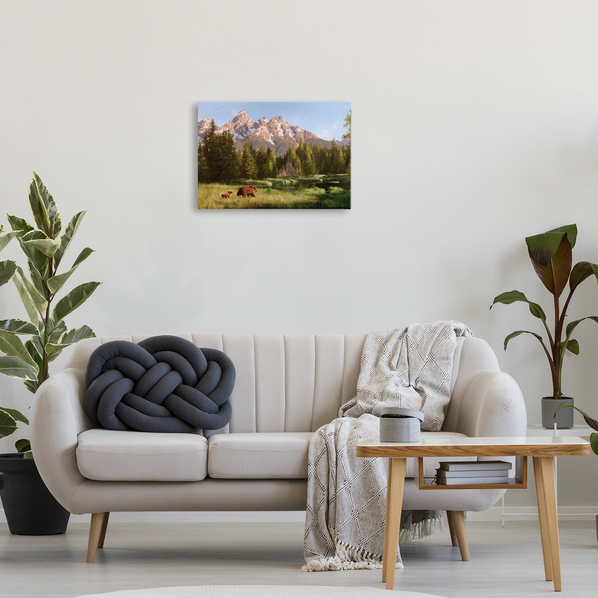 Stupell Industries Taking The Scenic Route Landscape & Nature Painting Wrapped Canvas Art Print Wall Art, 24 x 16