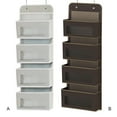 thumbnail image 4 of Advancent Bolsa de almacenamiento para colgar sobre la puerta, 6 bolsas, dormitorio, sala de estar, niños, guardería, zapato, malla, bolsillo, Almacenamiento y organización del hogar gris, 4 of 6