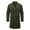 Army Green, variant on Maqroz Mens Long Double Breasted Trench Coat Notch Lapel Collar Winter Warm Overcoat Casual Business Formal Outerwear Heavyweight Classic Long Jacket, (Black,XXL)