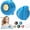 Blue, variant on Kervalon Wearable Tiny Cool Bladeless Clip Fan, 2026 New Personal Chill Clip Fan for Shirt & Waist Adjustable 3-Speed Suspended Whirlwind Fans, Outdoor Travel Office Walking