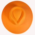 thumbnail image 4 of VERVE 8 Wide Brim Vegan Felt Rancher Hat - Women, Men, and Kids Fedora Style with Adjustable Inner Drawstring, 4 of 8