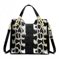 thumbnail image 3 of Bolso de mano de piel de alta calidad para mujer, de diseñador de marca, para boda, tipo mensajero, para hombro, grande, para oficina, 3 of 5