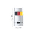 thumbnail image 4 of Cheapark 2026 World Cup Soccer Face Paint Tri Color Flag Body Painting Pigment Game Day Fan Party Event Cosplay Accessory, 4 of 6