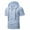 Sky Blue, variant on Mens Button Down Shirt Short Sleeve Mens Summer Dress Shirts Casual Shirt Mens Short Sleeve Shirts Button Down