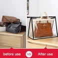 thumbnail image 3 of Bolsa sellada para armario transpirable a prueba de polvo, bolsa de almacenamiento protectora, bolsa colgante transparente, bolsa de almacenamiento sellada, color Beige, 3 of 5