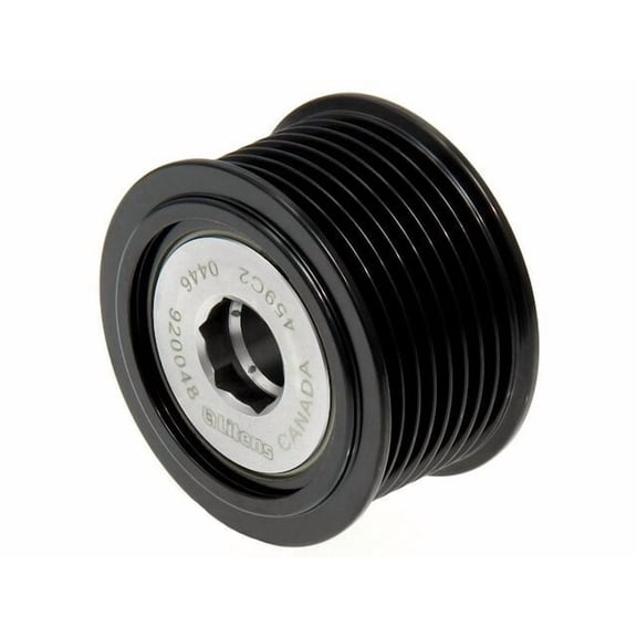 Alternator Decoupler Pulley - Compatible with 2007 - 2010 Dodge Ram 2500 6.7L 6-Cylinder 2008 2009