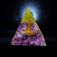 thumbnail image 2 of Crystal Energy Orgone Pyramid Mold Riqueza Prosperidad Peridot Heal Gem 5 cm Sywqhk Libre de BPA, 2 of 4