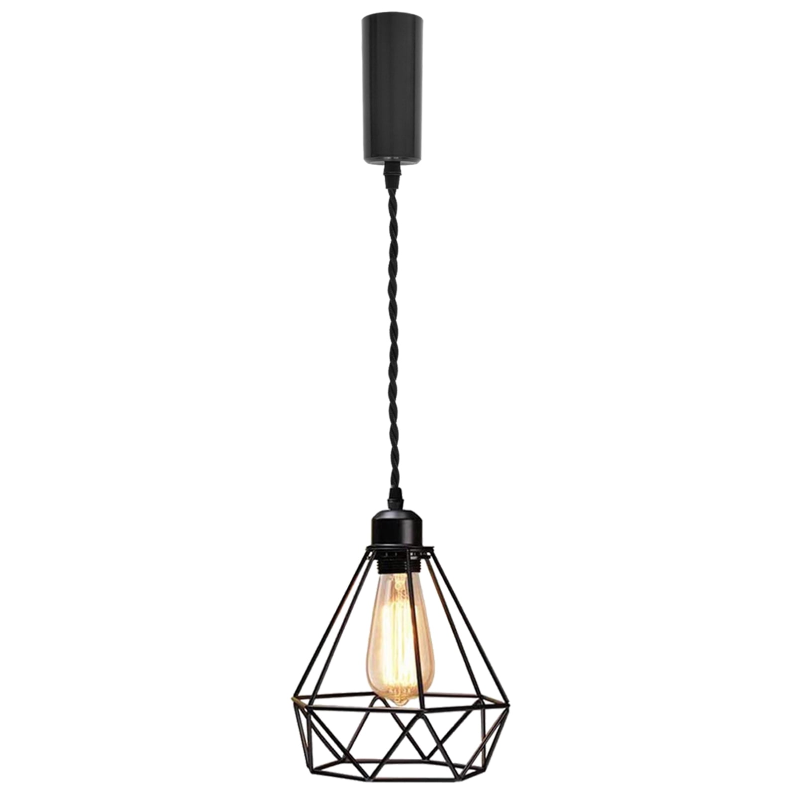 Kiven H Track Pendant Lightning,Adjustable Cord Length,Industrial H