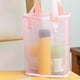 thumbnail image 4 of 2 bolsos de nailon para almacenamiento de juguetes de baño de arena, impermeables para viajar en la playa BLESIY Bolsa transparente, 4 of 8