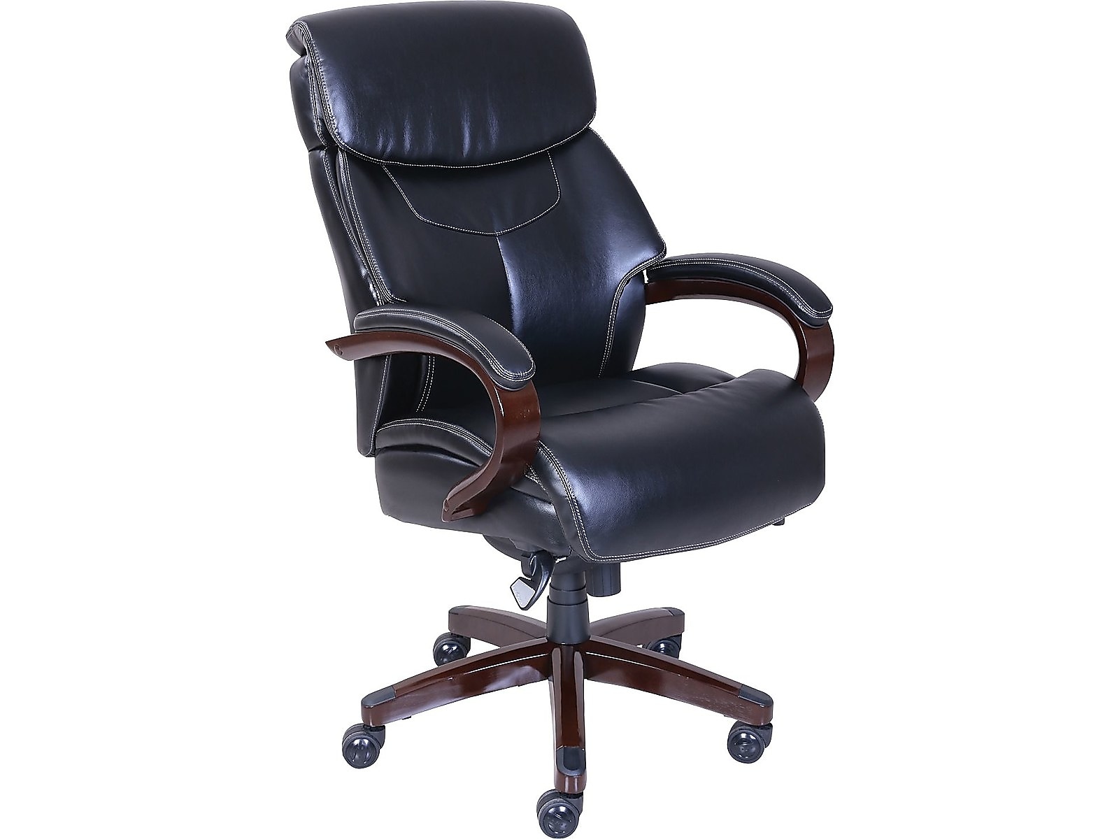 LaZBoy Bradley Bonded Leather Executive Chair Black (46089CC) 46089CC