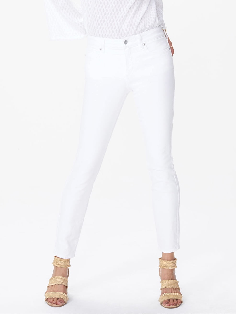 NYDJ Alina Ankle With Clean Hem Jeans 